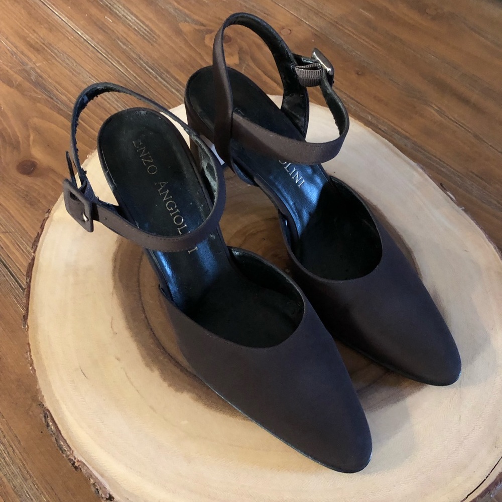 Enzo Angiolini Brown heels